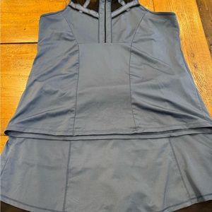 Lucky in love women’s tennis shirt and matching skirt